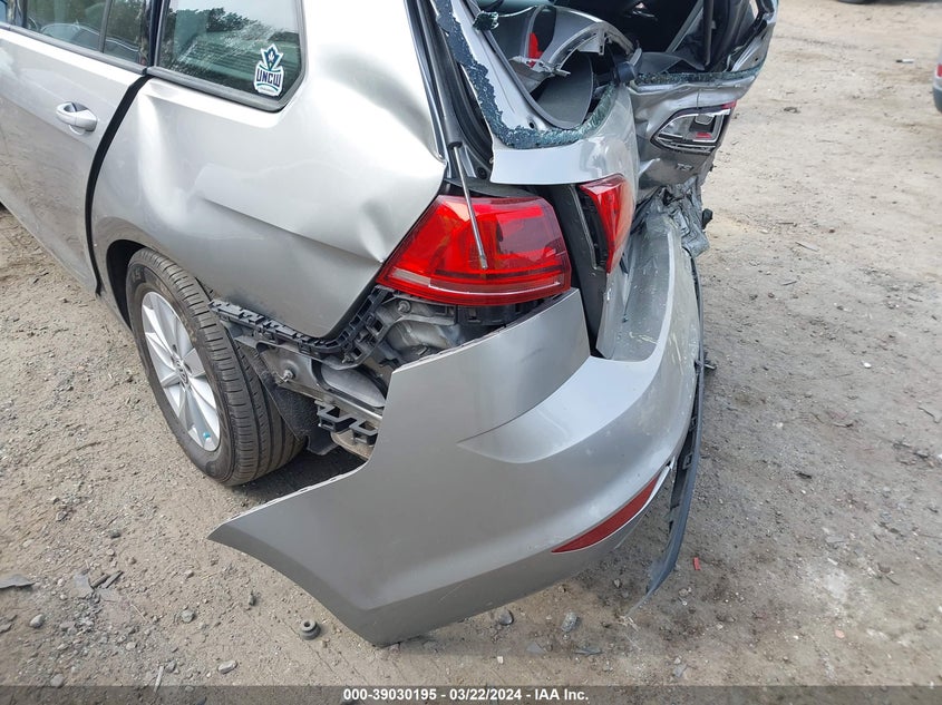 2016 VOLKSWAGEN GOLF SPORTWAGEN TSI S 4-DOOR - 3VWC17AU9GM510730