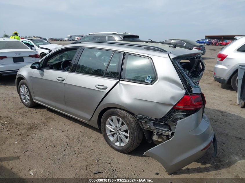 2016 VOLKSWAGEN GOLF SPORTWAGEN TSI S 4-DOOR - 3VWC17AU9GM510730