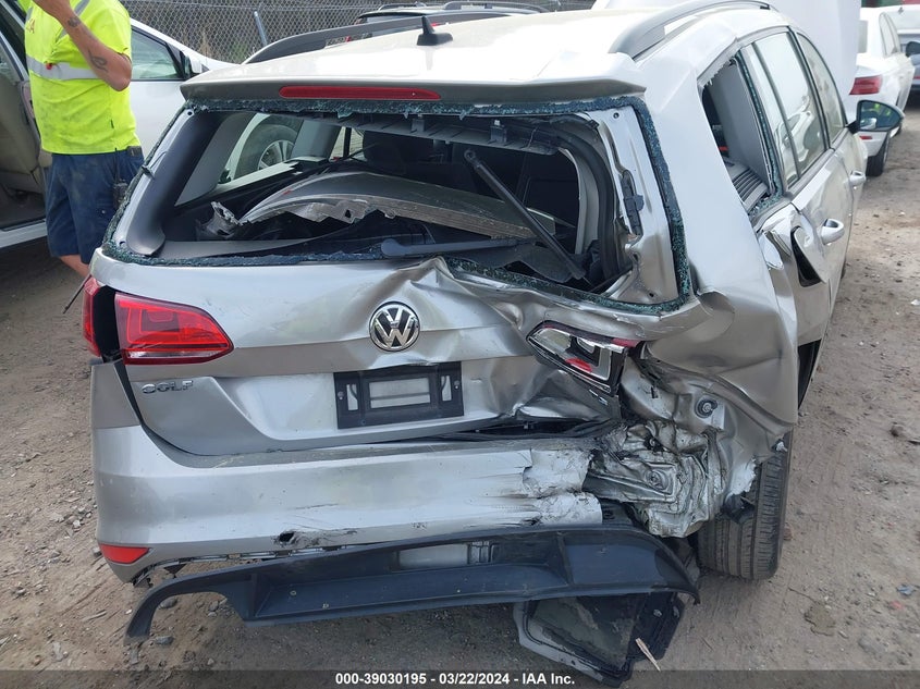 2016 VOLKSWAGEN GOLF SPORTWAGEN TSI S 4-DOOR - 3VWC17AU9GM510730