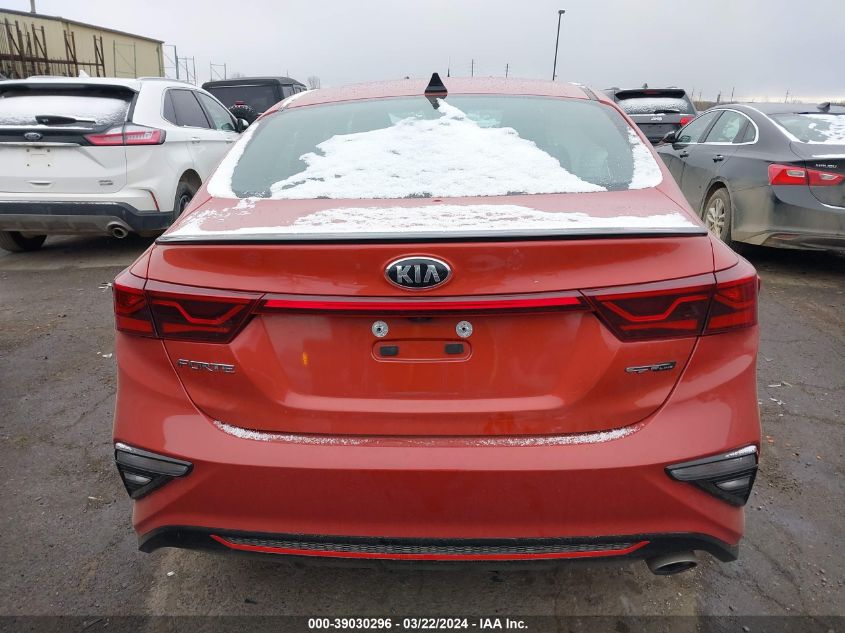 2021 Kia Forte Gt-Line VIN: 3KPF34AD2ME275330 Lot: 39030296