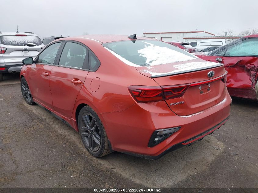 2021 Kia Forte Gt-Line VIN: 3KPF34AD2ME275330 Lot: 39030296