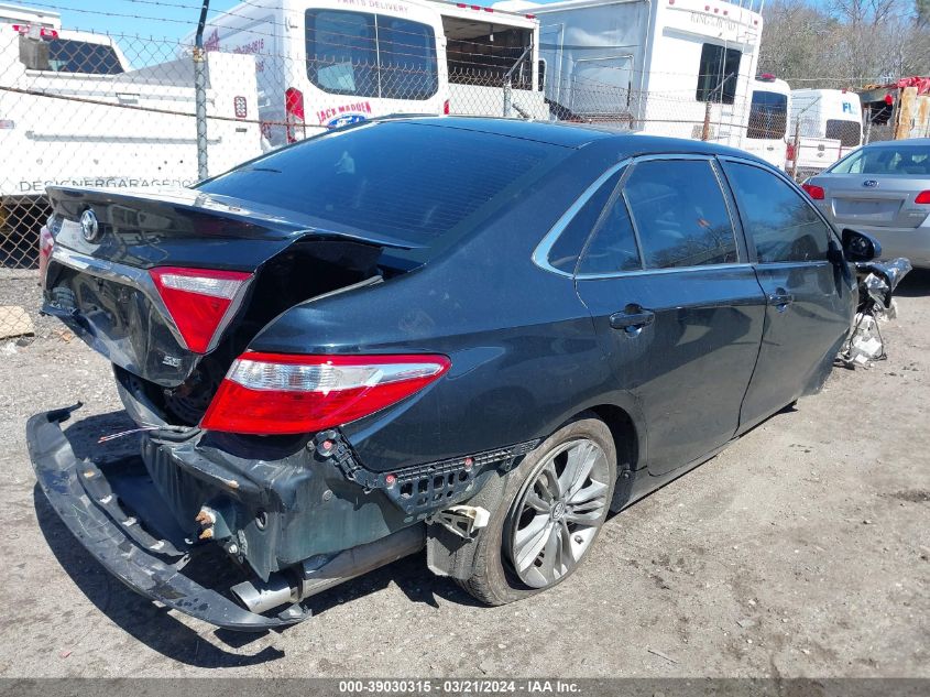 2016 Toyota Camry Se VIN: 4T1BF1FK5GU181584 Lot: 39030315