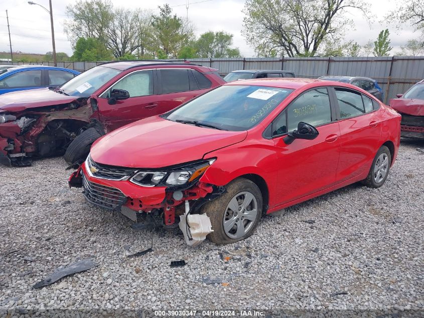2016 Chevrolet Cruze Ls Auto VIN: 1G1BC5SM4G7233676 Lot: 39030347