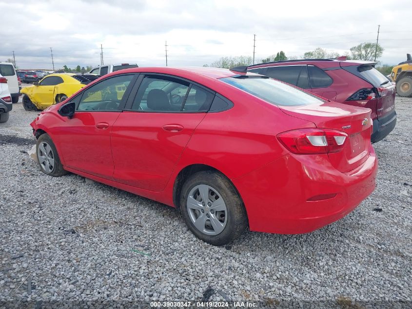 2016 Chevrolet Cruze Ls Auto VIN: 1G1BC5SM4G7233676 Lot: 39030347