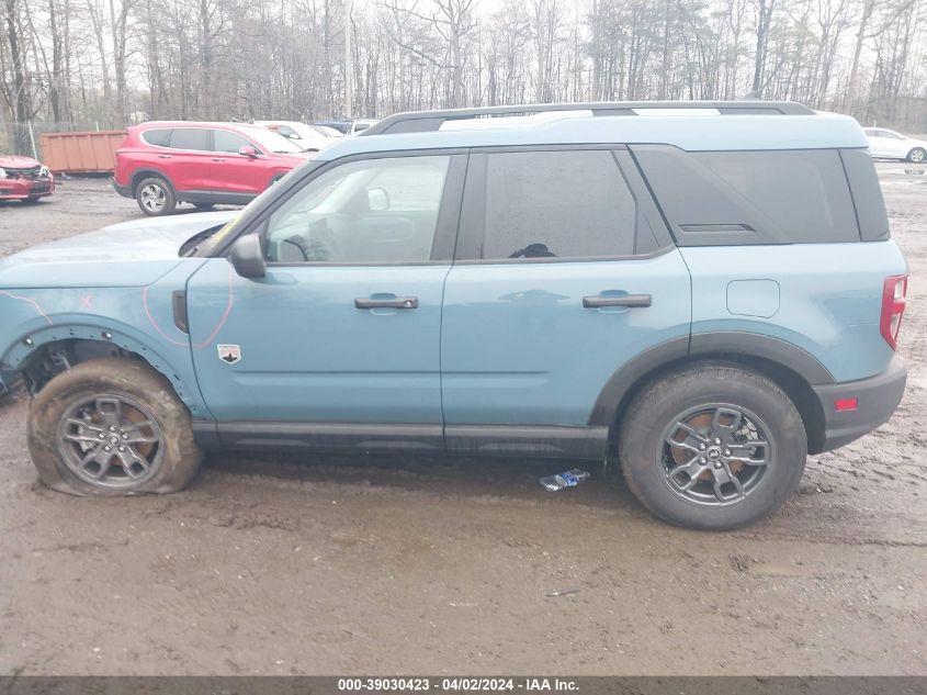 2023 Ford Bronco Sport Big Bend VIN: 3FMCR9B66PRD46939 Lot: 39030423