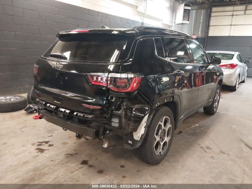 2022 JEEP COMPASS TRAILHAWK 4X4 - 3C4NJDDB3NT200628