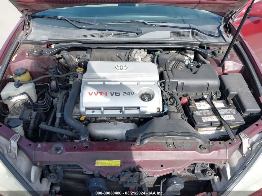 2003 Toyota Camry Le V6 VIN: 4T1BF30K63U057046 Lot: 39030486