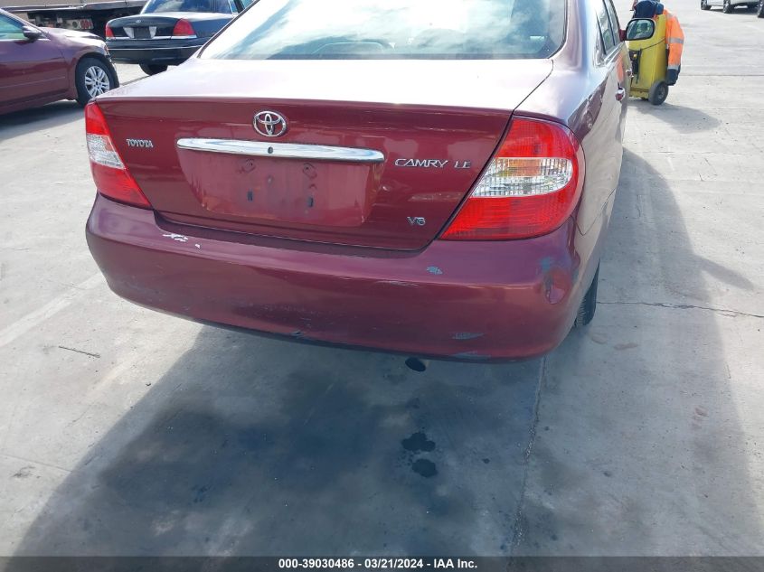 2003 Toyota Camry Le V6 VIN: 4T1BF30K63U057046 Lot: 39030486