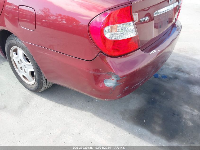 2003 Toyota Camry Le V6 VIN: 4T1BF30K63U057046 Lot: 39030486