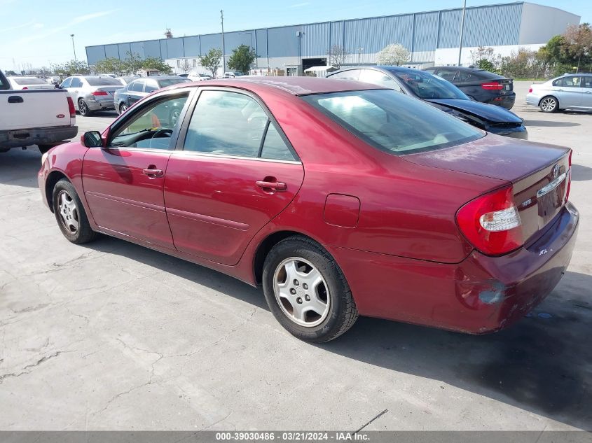 2003 Toyota Camry Le V6 VIN: 4T1BF30K63U057046 Lot: 39030486