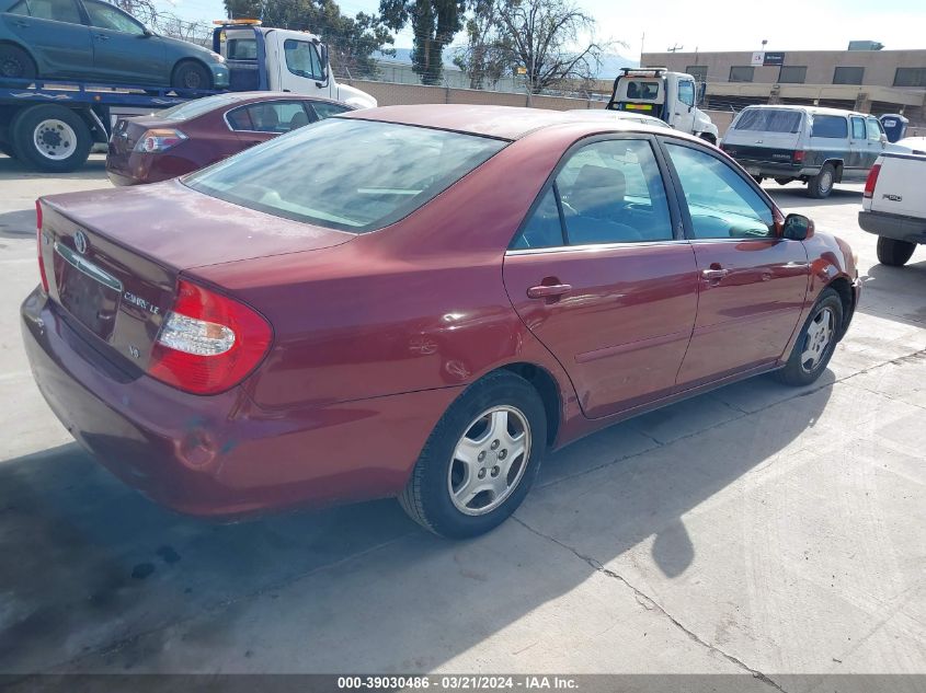 2003 Toyota Camry Le V6 VIN: 4T1BF30K63U057046 Lot: 39030486