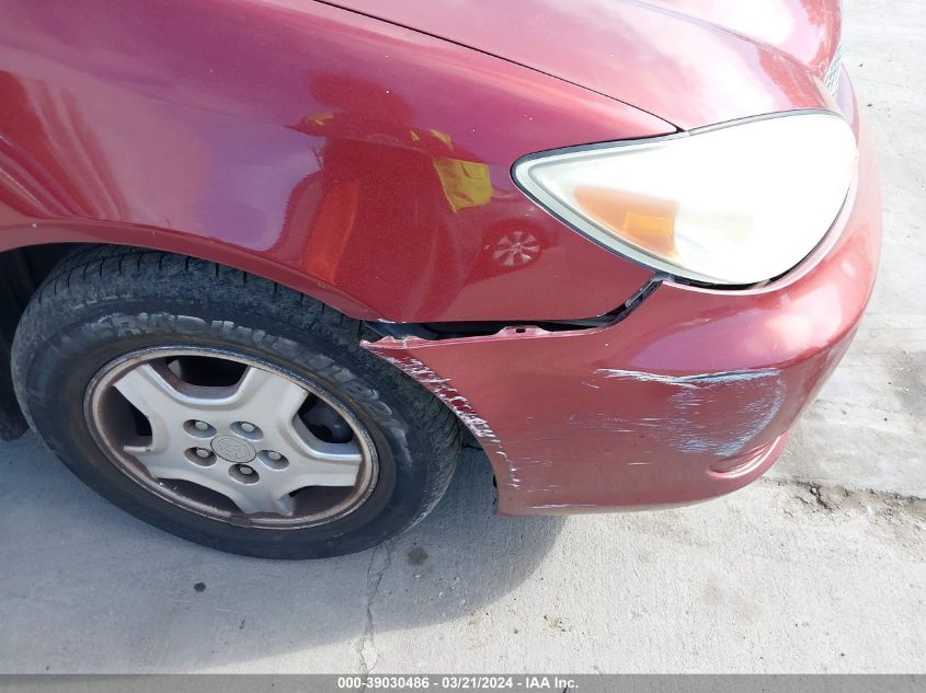 2003 Toyota Camry Le V6 VIN: 4T1BF30K63U057046 Lot: 39030486