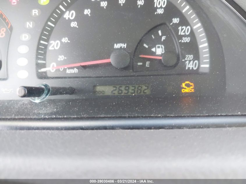 2003 Toyota Camry Le V6 VIN: 4T1BF30K63U057046 Lot: 39030486