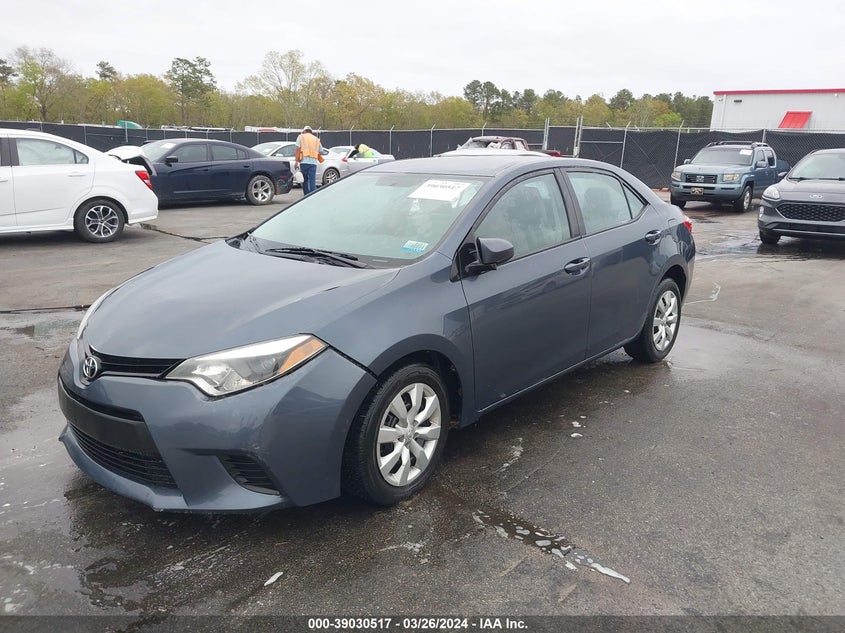 2014 TOYOTA COROLLA L/LE/LE PLS/PRM/S/S PLS - 2T1BURHEXEC146100