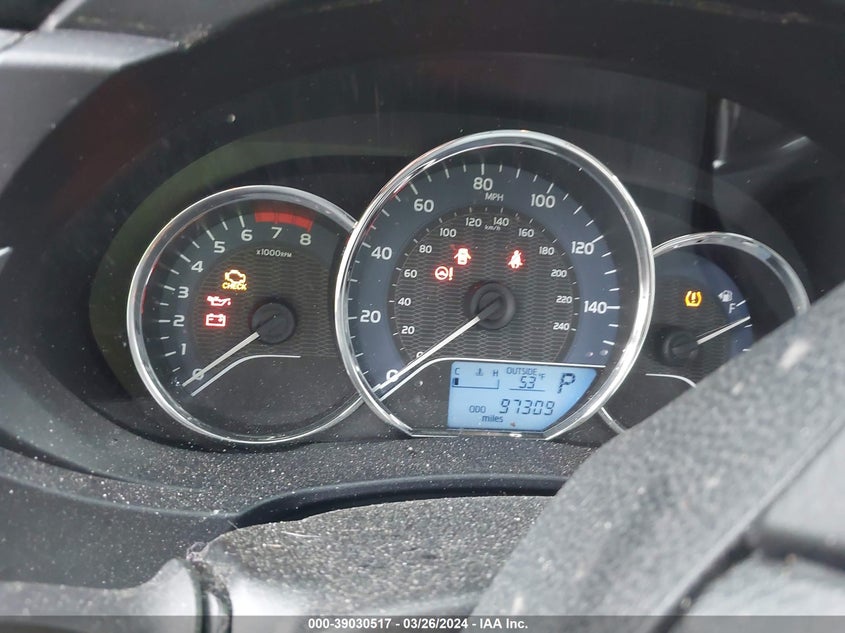 2014 TOYOTA COROLLA L/LE/LE PLS/PRM/S/S PLS - 2T1BURHEXEC146100