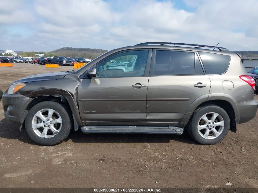 2010 Toyota Rav4 Limited VIN: JTMYF4DV2AD016225 Lot: 39030621