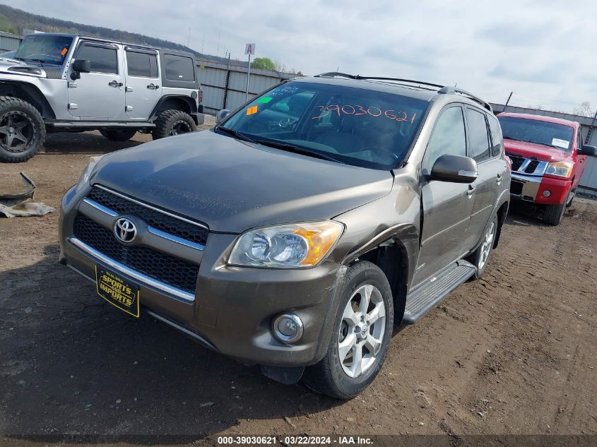 2010 Toyota Rav4 Limited VIN: JTMYF4DV2AD016225 Lot: 39030621