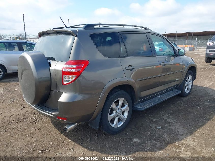 2010 Toyota Rav4 Limited VIN: JTMYF4DV2AD016225 Lot: 39030621