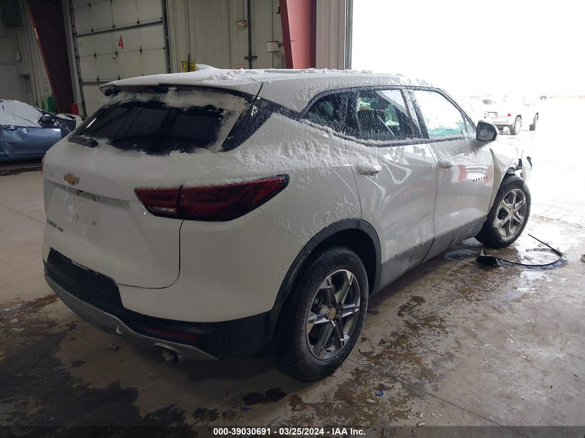 VIN 3GNKBHR46PS213438 2023 CHEVROLET BLAZER AWD 2LT