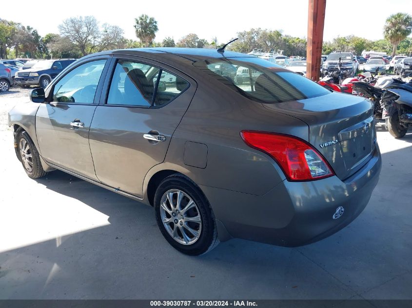 3N1CN7AP7CL942611 | 2012 NISSAN VERSA