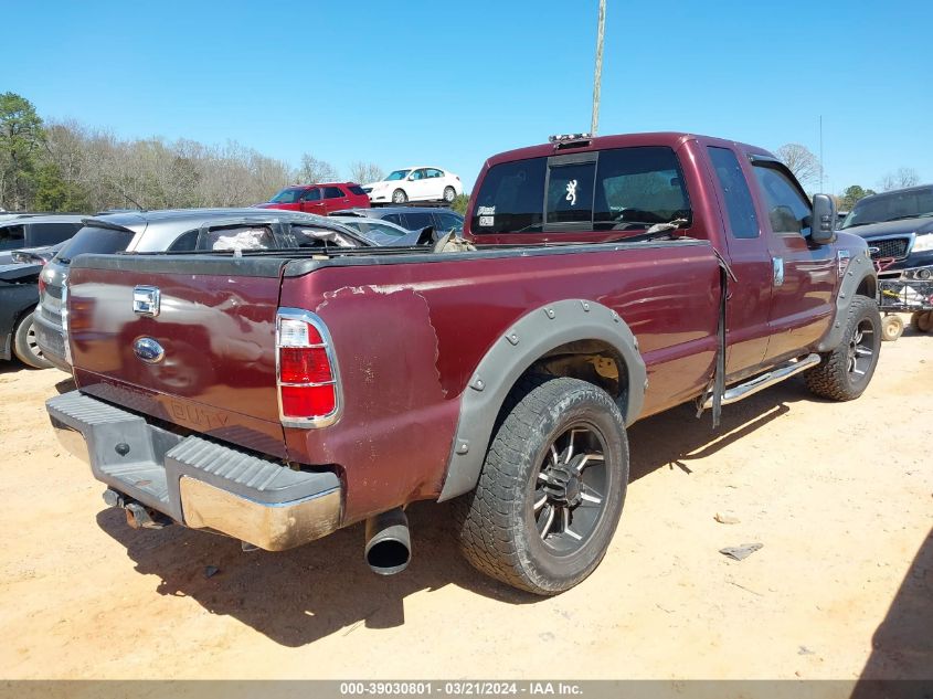 1FTSX20R58ED03448 | 2008 FORD F-250