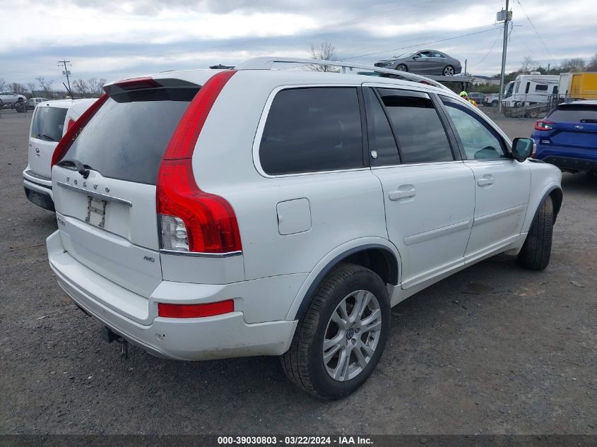 2013 Volvo Xc90 3.2/3.2 Platinum/3.2 Premier Plus VIN: YV4952CZ8D1637956 Lot: 39030803