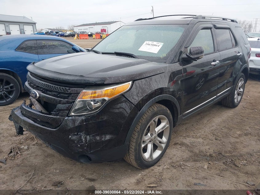 2013 FORD EXPLORER LIMITED - 1FM5K8F81DGB02993