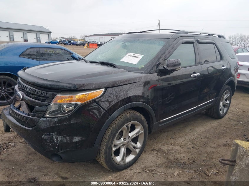 2013 FORD EXPLORER LIMITED - 1FM5K8F81DGB02993