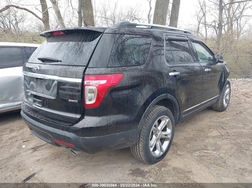2013 FORD EXPLORER LIMITED - 1FM5K8F81DGB02993