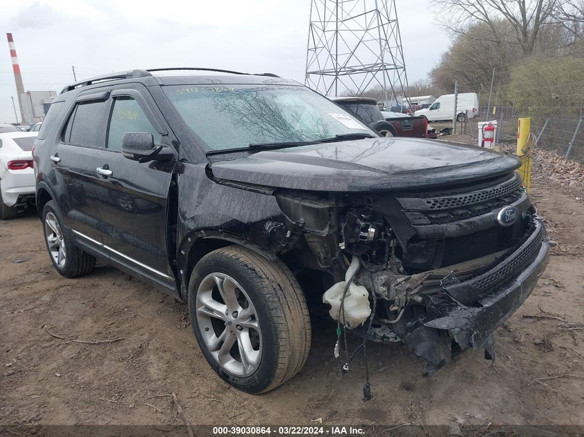 2013 FORD EXPLORER LIMITED - 1FM5K8F81DGB02993