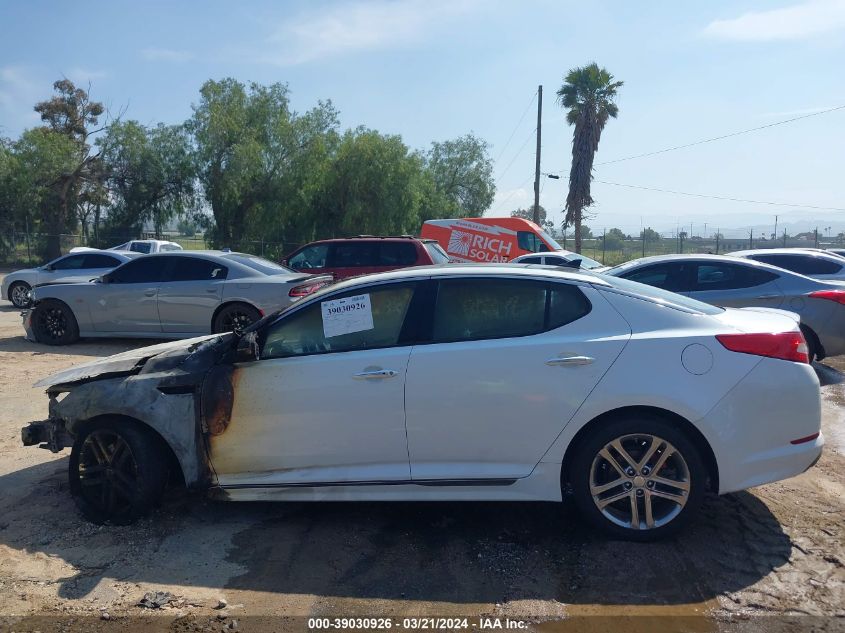 2013 Kia Optima Sx VIN: 5XXGR4A68DG090436 Lot: 39030926