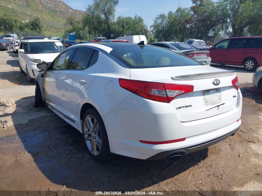 2013 Kia Optima Sx VIN: 5XXGR4A68DG090436 Lot: 39030926