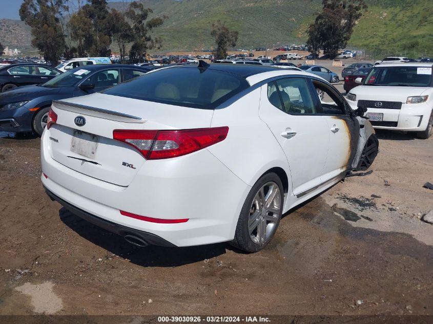 2013 Kia Optima Sx VIN: 5XXGR4A68DG090436 Lot: 39030926