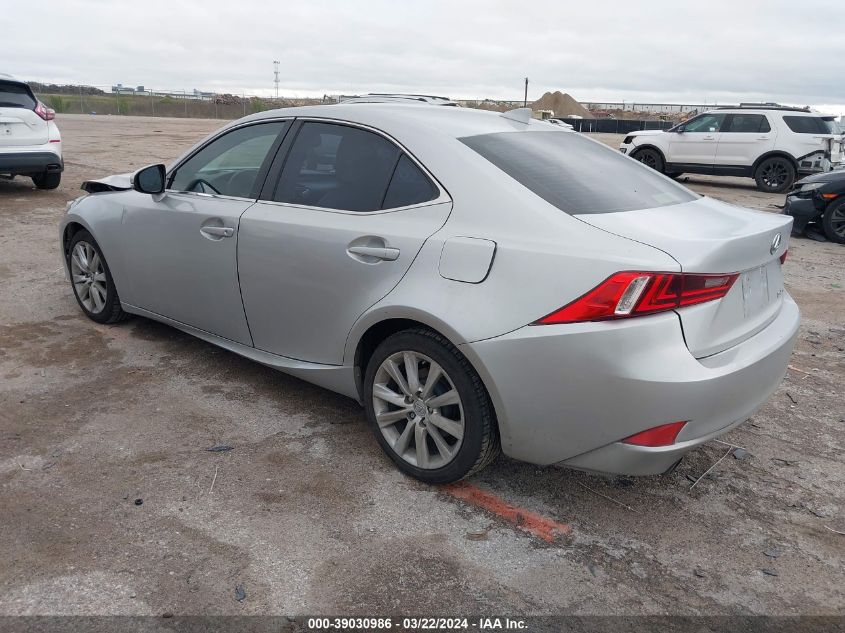 2014 Lexus Is 250 VIN: JTHBF1D20E5034361 Lot: 39030986