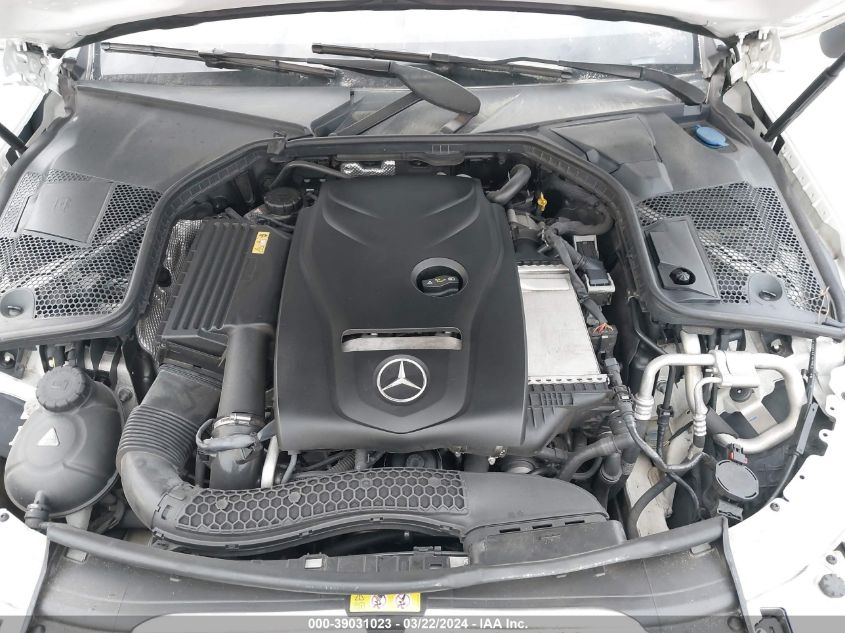 WDDWJ4JB3HF386989 | 2017 MERCEDES-BENZ C 300