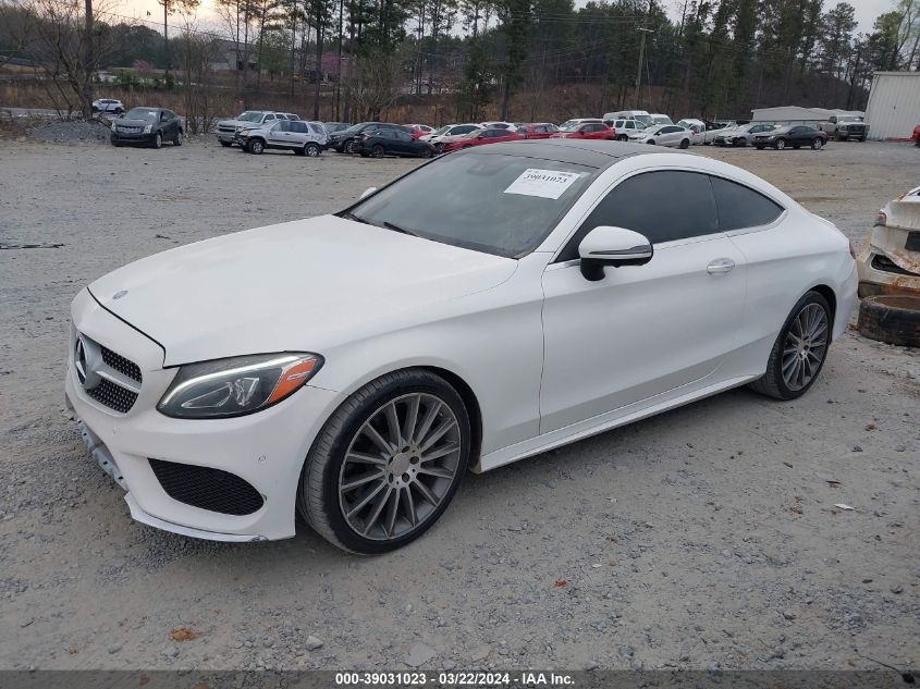 WDDWJ4JB3HF386989 | 2017 MERCEDES-BENZ C 300