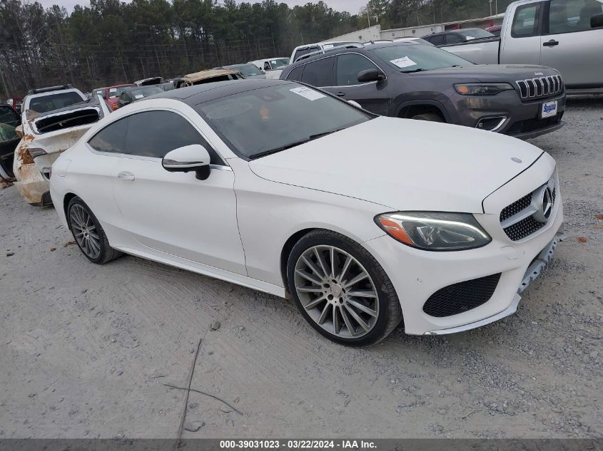 WDDWJ4JB3HF386989 | 2017 MERCEDES-BENZ C 300