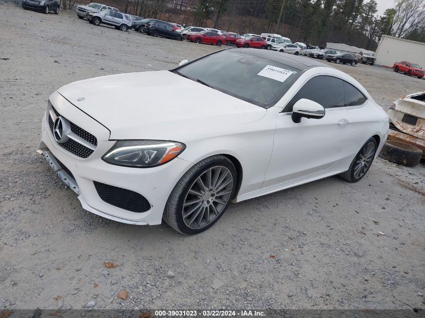 WDDWJ4JB3HF386989 | 2017 MERCEDES-BENZ C 300