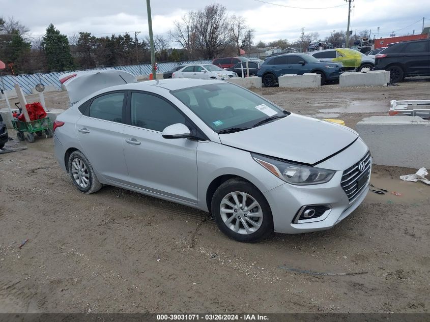 2022 Hyundai Accent Sel VIN: 3KPC24A62NE173633 Lot: 39031071