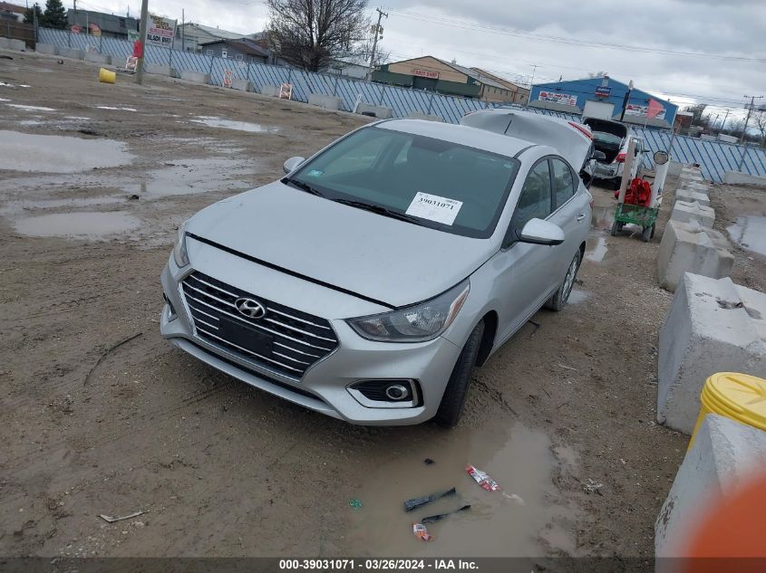 2022 Hyundai Accent Sel VIN: 3KPC24A62NE173633 Lot: 39031071