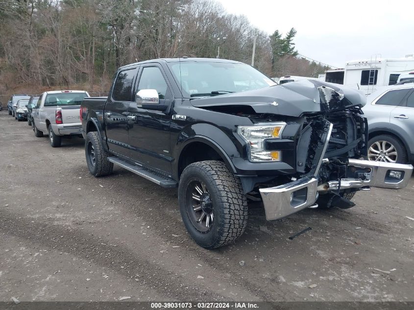 2016 Ford F-150 Lariat VIN: 1FTEW1EG7GFA41300 Lot: 39031073