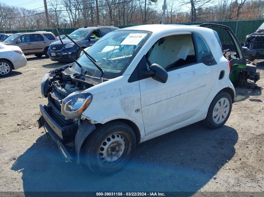 WMEFJ5DA6GK104340 | 2016 SMART FORTWO