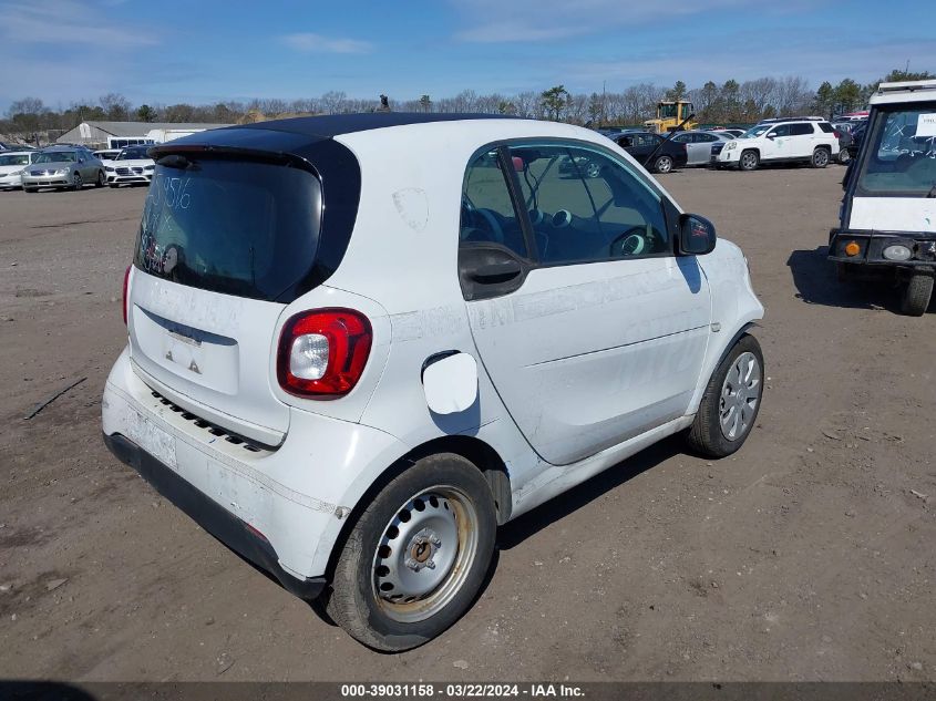 WMEFJ5DA6GK104340 | 2016 SMART FORTWO