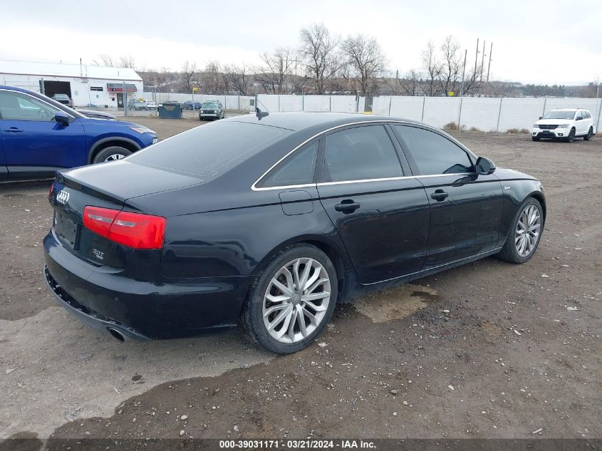 2012 Audi A6 3.0 Premium VIN: WAUBGAFC5CN005789 Lot: 39031171