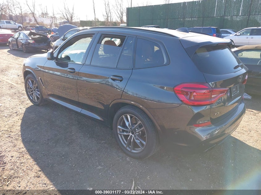 2021 BMW X3 VIN: 5UXTY9C07M9E76951