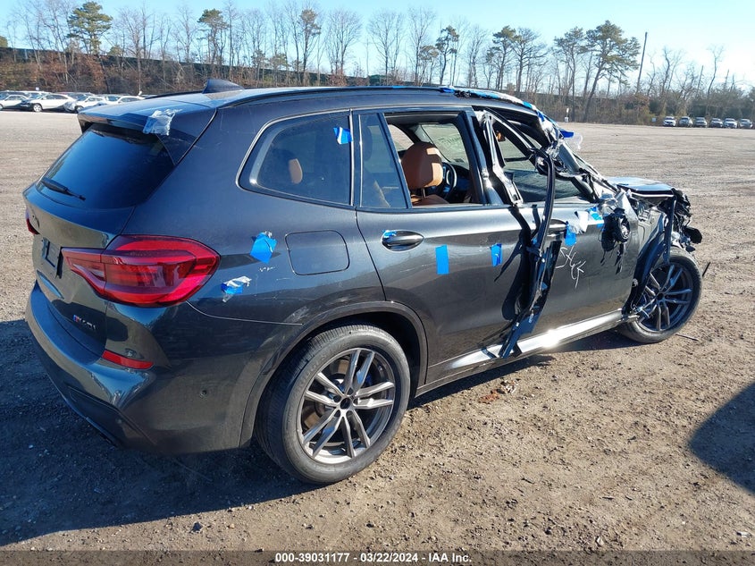 2021 BMW X3 VIN: 5UXTY9C07M9E76951