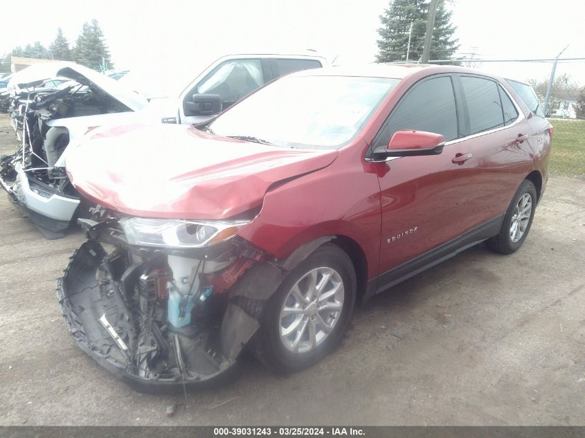 2019 Chevrolet Equinox Lt VIN: 3GNAXUEV8KL207521 Lot: 39031243