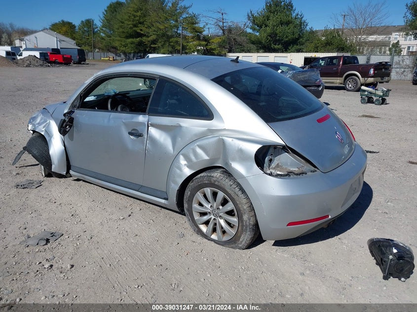 2014 VOLKSWAGEN BEETLE 2.5L ENTRY - 3VWFP7AT9EM621259