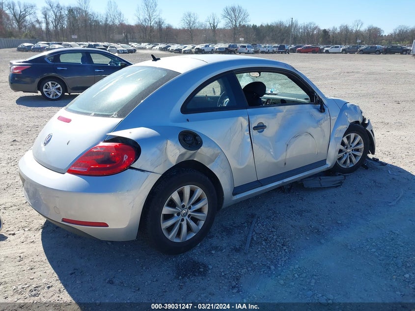2014 VOLKSWAGEN BEETLE 2.5L ENTRY - 3VWFP7AT9EM621259