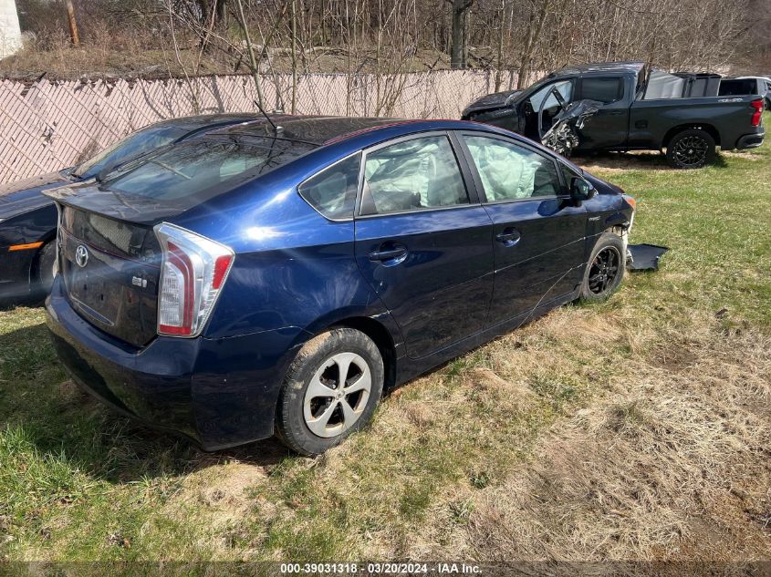 JTDKN3DU4F0444578 | 2015 TOYOTA PRIUS